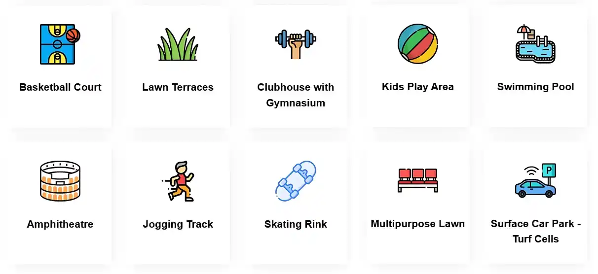 Lifestyle Amenities At Merusri Sunscape